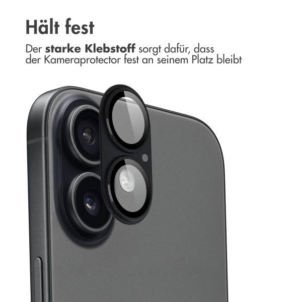 imoshion Kameraprotektor aus Glas 2er-Pack für das Apple Apple iPhone 17 - Schwarz