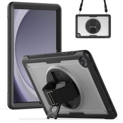Accezz Robustes Back Cover mit Schultergurt Samsung Galaxy Tab A9 Plus - Transparent