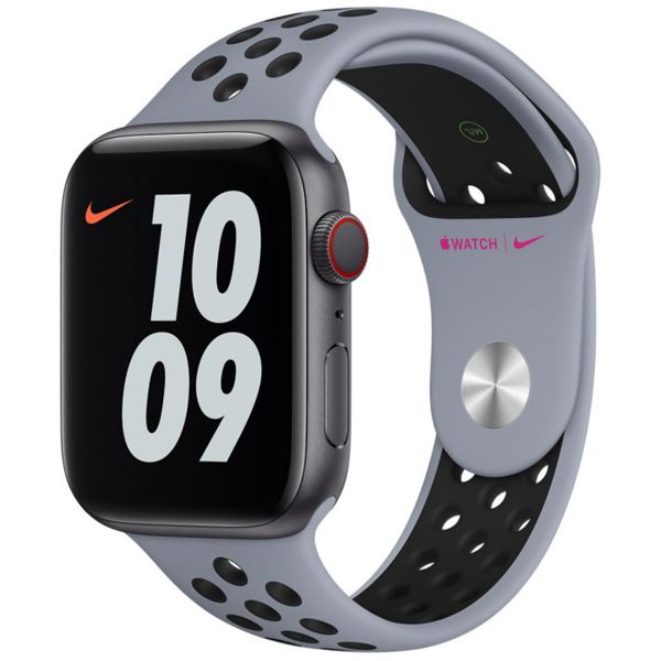 Apple Sport Band für die Apple Watch Series 1-9 / SE - 38/40/41 mm / Series 10 - 42 mm - Obsidian Mist/Black