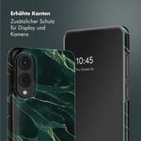 Selencia Vivid Back Cover Samsung Galaxy S25 Edge - Chic Marble Quartz