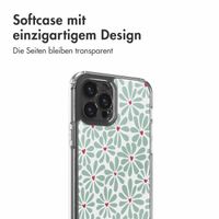 imoshion Design Hülle Apple iPhone 12 (Pro) - Bloom Love Sage Green