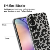 imoshion Design Hülle Samsung Galaxy A54 (5G) - Leopard Transparent