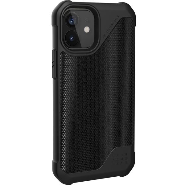 UAG Back Cover Metropolis LT iPhone 12 Mini - Kevlar Black