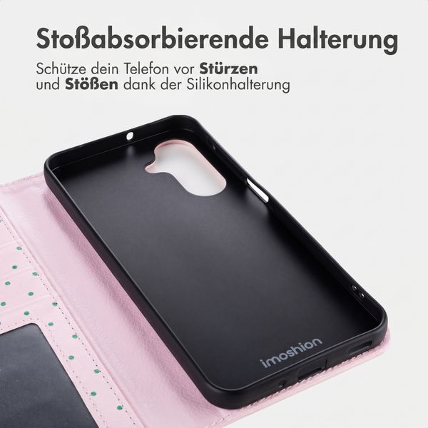 imoshion Design Klapphülle Samsung Galaxy A56 - Happy Dots