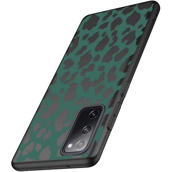 imoshion Design Hülle Galaxy S20 FE - Leopard - Grün / Schwarz