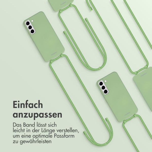 imoshion Color Backcover mit abtrennbarem Band Samsung Galaxy S22 - Grün