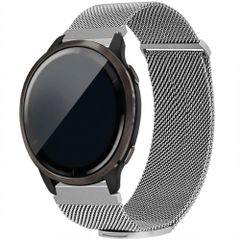 imoshion Magnetisches Milanaise Armband -   Universelle 22 mm Anschluss - Größe M - Silber