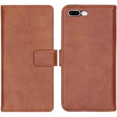 imoshion Luxuriöse Klapphülle Apple iPhone 8 Plus / 7 Plus - Braun