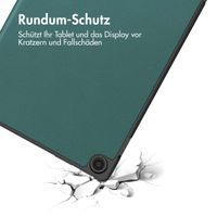 imoshion Trifold Klapphülle für das Amazon Fire Max 11 - Dunkelgrün