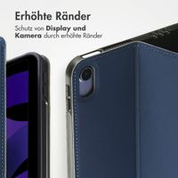 Accezz Classic Klapphülle Apple iPad Mini 7 (2024) / iPad Mini 6 (2021) - Dunkelblau