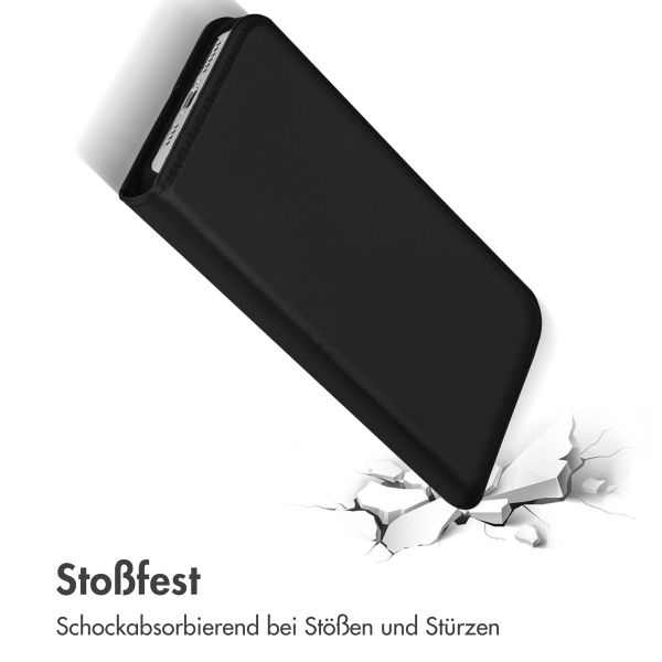 Accezz Premium Leather Slim Klapphülle für das iPhone 14 Pro Max - Schwarz