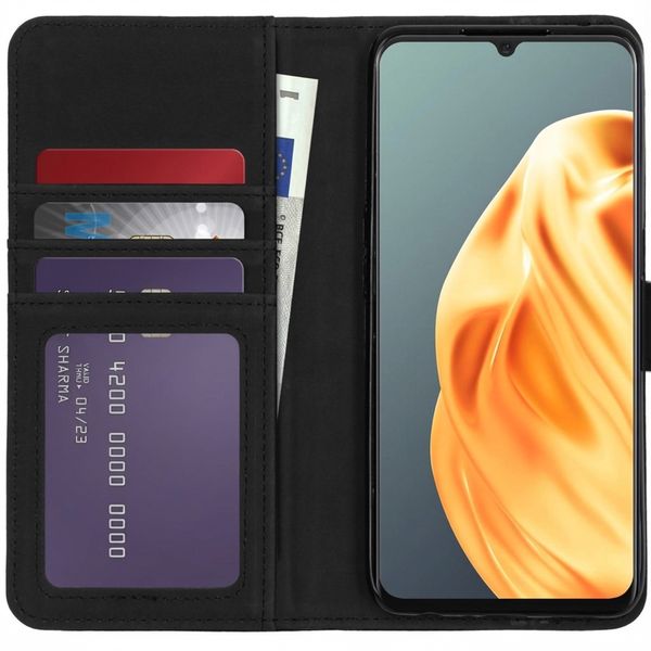 imoshion Luxuriöse Klapphülle Oppo Reno3 / A91 - Schwarz