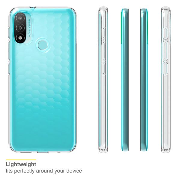 Accezz TPU Clear Cover Transparent für das Motorola Moto E20