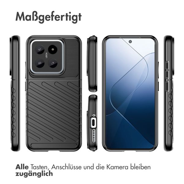 imoshion Thunder Backcover für das Xiaomi 14 - Schwarz