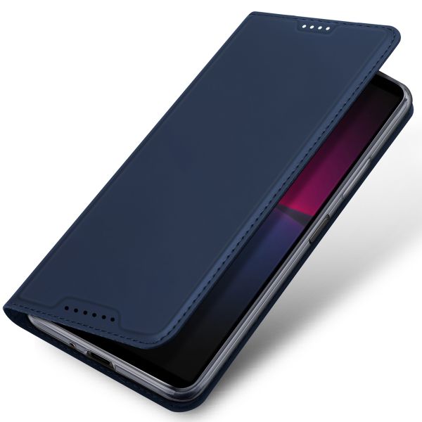 Dux Ducis Slim TPU Klapphülle für das Sony Xperia 10 V - Dunkelblau