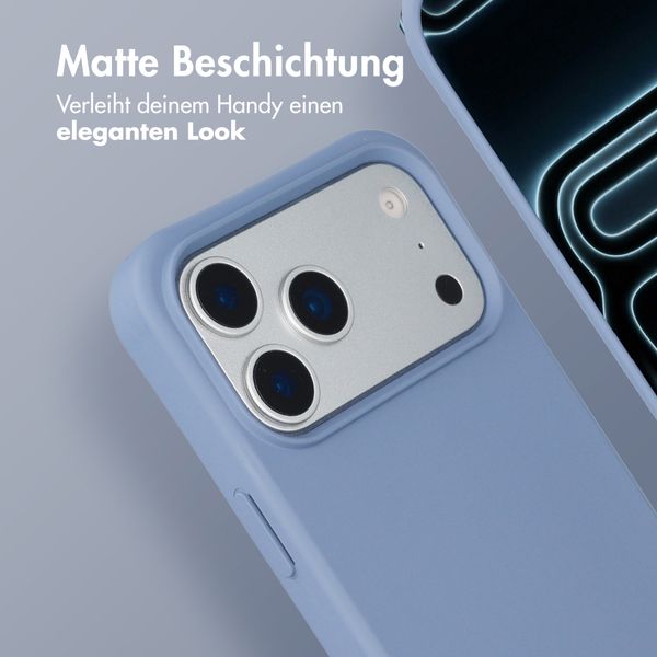 imoshion Color Backcover mit abnehmbarem Handykette und MagSafe Apple iPhone 17 Pro Max - Ash Blue