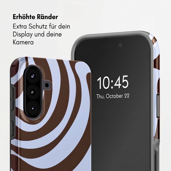 Selencia Vivid Back Cover Samsung Galaxy A57 (5G) - Dream Swirl Chocolate