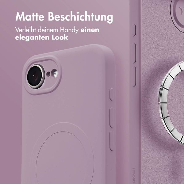 imoshion Color Back Cover mit MagSafe Apple iPhone 16e - Violett
