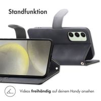 imoshion Klapphülle mit Kordel Samsung Galaxy S24 FE - Schwarz