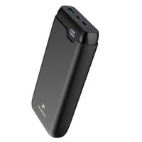 imoshion Powerbank - 27.000 mAh - Schnelles Aufladen und Power Delivery - 30W - Schwarz