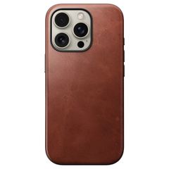 Nomad Modern Horween Leather Case für das iPhone 16 Pro - Olde Dublin