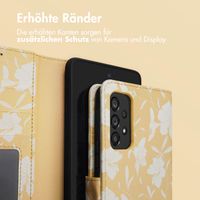 imoshion ﻿Design Klapphülle für das Samsung Galaxy A53 - Yellow Flowers