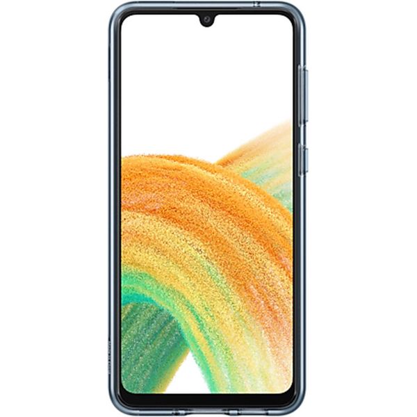 Samsung Original Slim Strap Cover für das Galaxy A33 - Schwarz