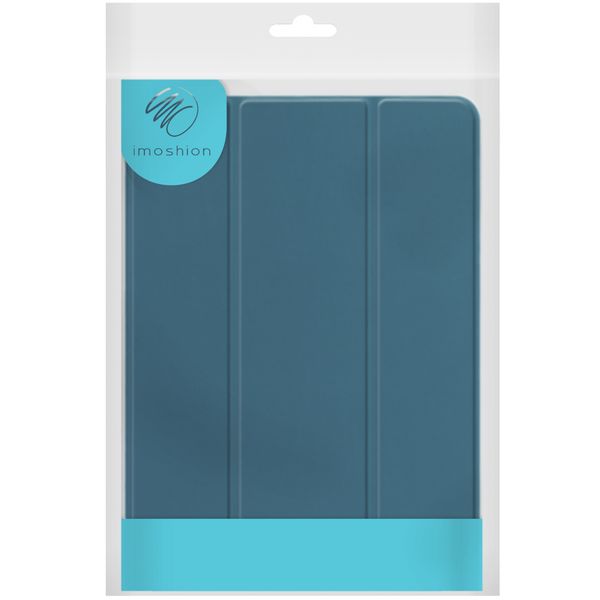 imoshion Trifold Klapphülle Apple iPad Air 11 Zoll (2025) M3 / (2024) M2 / Air 5 (2022) / Air 4 (2020) - Dunkelgrün