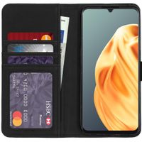 imoshion Luxuriöse Klapphülle Oppo Reno3 / A91 - Schwarz