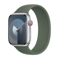 Apple 3 Pack Silikon Solo Loop für Apple Watch | 44/45/46/49 mm - Größe 12 - Sunglow/ Winter Blue/ Cypress