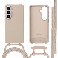 imoshion Color Backcover mit abnehmbarem Handykette und MagSafe Samsung Galaxy S26 - Nude