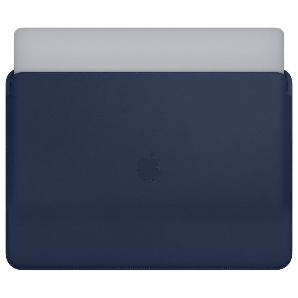 Apple Leather Sleeve für das MacBook 15 Zoll - Midnight Blue