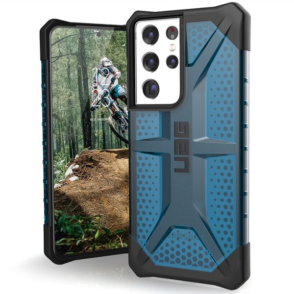 UAG Plasma Case für das Samsung Galaxy S21 Ultra - Blau