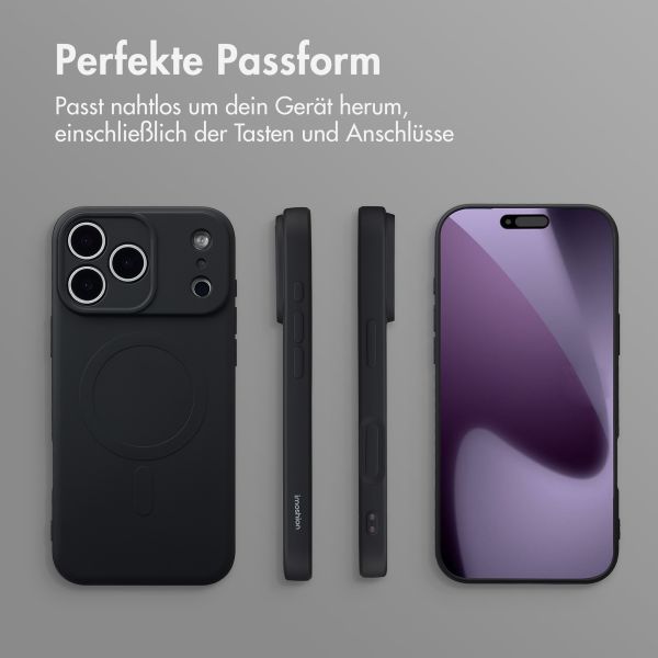 imoshion Color Back Cover mit MagSafe Apple iPhone 17 Pro Max - Schwarz