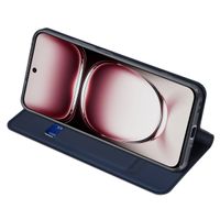 Dux Ducis Slim TPU Klapphülle für das Oppo Reno 12 Pro - Dunkelblau