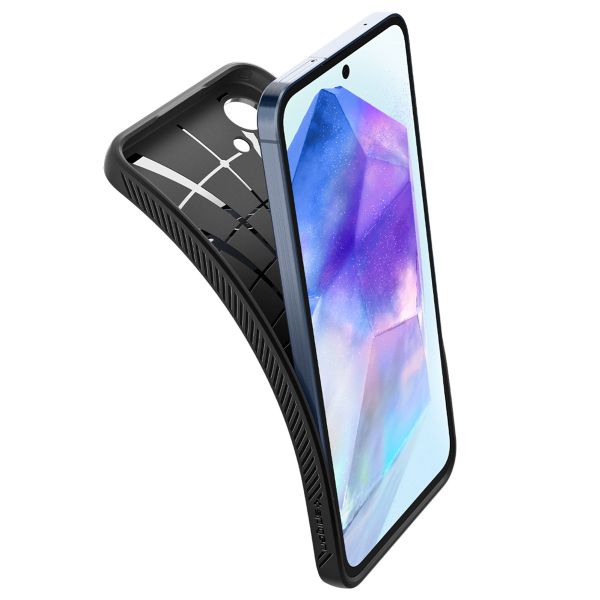 Spigen Liquid Air™ Case für das Samsung Galaxy A55 - Matte Black