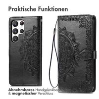 imoshion Mandala Klapphülle Samsung Galaxy S23 Ultra - Schwarz