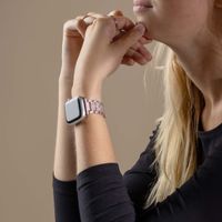 Selencia Sparkle Armband für die Apple Watch Series 1 bis 9 / SE (38/40/41 mm) | Series 10 (42 mm) - Pink