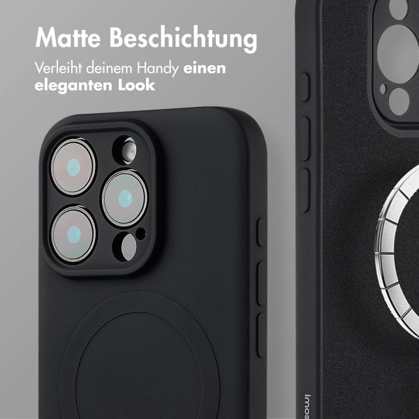 imoshion Color Back Cover mit MagSafe Apple iPhone 16 Pro Max - Schwarz