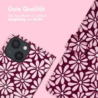 imoshion Design Klapphülle Apple iPhone 14 - Bloom Love Blush