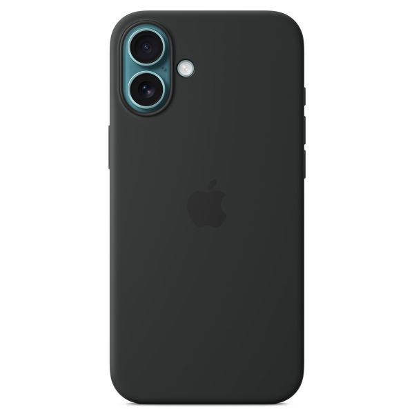 Apple Silikon-Case MagSafe für das iPhone 16 Plus - Black