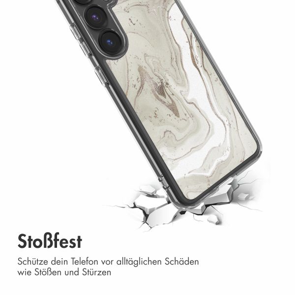 imoshion Design Hülle Samsung Galaxy S24 FE - Sandy Marble