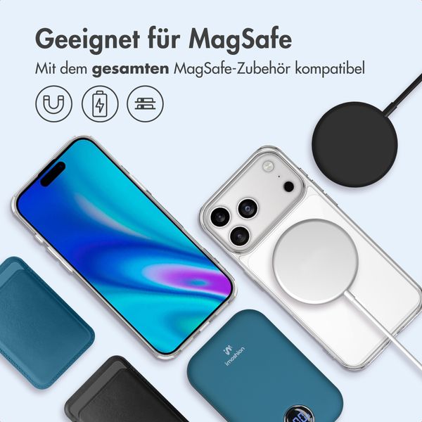 imoshion Protective Back Cover mit MagSafe Apple iPhone 17 Pro - Transparent