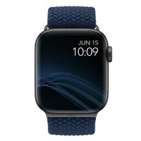 Uniq Aspen Geflochtenes Armband für das  Apple Watch Series 1 t/m 11 / SE / Ultra (44/45/46/49 mm) - Oxford Blue