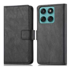 imoshion Luxuriöse Klapphülle Motorola Edge 60 Fusion - Schwarz