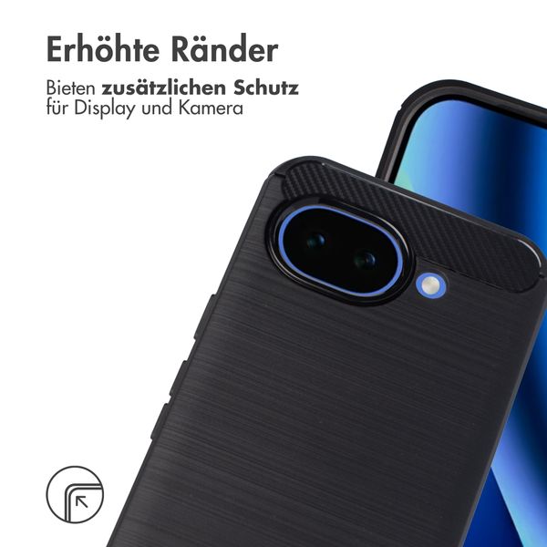 imoshion Brushed Back Cover Google Pixel 10a - Schwarz