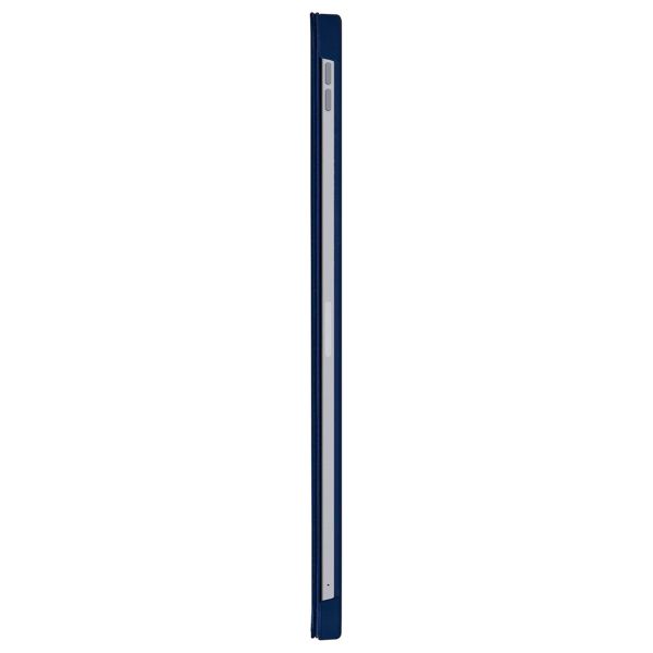 Decoded Textured Sillicon Slim Cover für das iPad Pro 11 (2024) M4 - Navy Peony