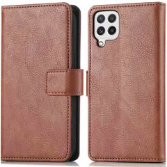 imoshion Luxuriöse Klapphülle Samsung Galaxy M22 / A22 (4G) - Braun