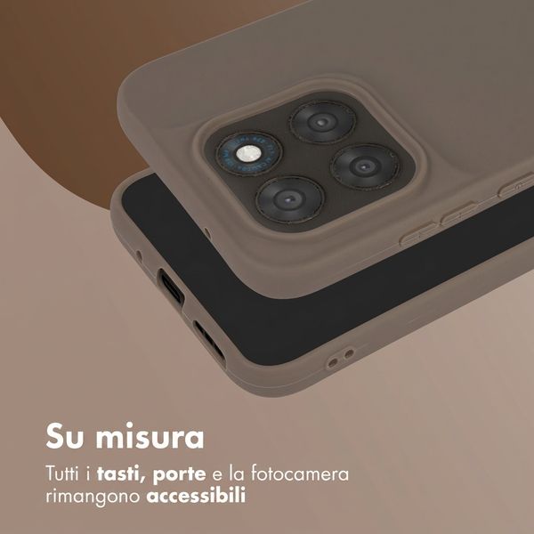 imoshion TPU Color Cover Motorola Moto G77 - Braun