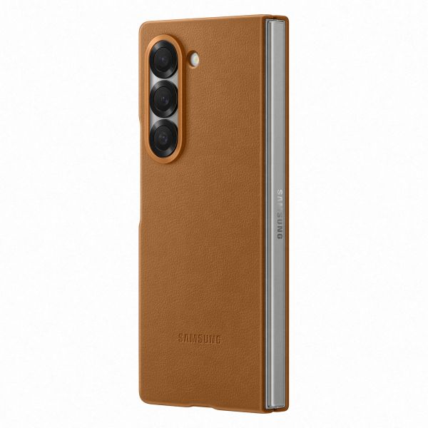 Samsung Original KindSuit Case für das Galaxy Z Fold 6 - Braun